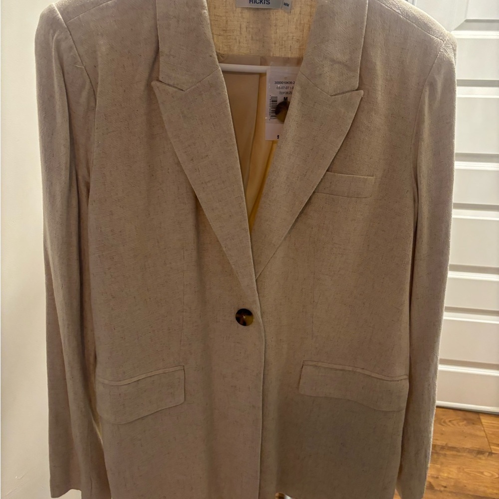 Reitmans Women's Cream Blazer